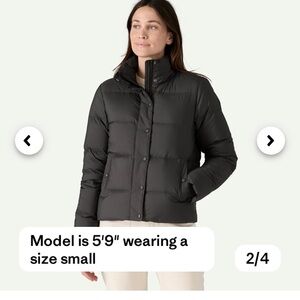 Patagonia women’s silent down puffy